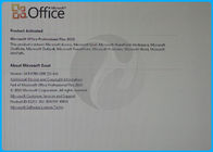 100% echter Microsoft Office 2010 Schlüsselcode 500 PC 32 64 Bit-multi Sprache