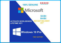 Lizenz Verbesserungs-Microsoft Windowss 10 Schlüssel, 32 64 Proprodukt-Schlüssel des Bit-Gewinn-10