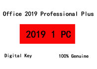 Schlüsselcode Windows Microsoft Office 2019, der Bindungs-1PC Plusschlüssel Konto-des Büro-2019