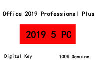 5 PC Windows 10 Microsoft Office 2019 Pro plus Schlüsselbetriebssystem online aktiviert