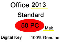 Mehrsprachige Schlüsselcode Microsoft Offices 2013, Aktivierungs-Schlüssel 2013 PC 50 Frau-Büro
