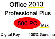Schlüsselcode Laptop PC Microsoft Offices 2013, 500PC Büro 2013 Pro plus Produkt-Schlüssel