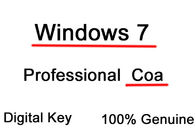 Lizenz Soems Microsoft Windows 7 Schlüssel, Windows 7-Proprodukt-Schlüssel Coa 32/64bit