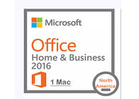 Microsoft Office 2016 Ausgangs- u. Geschäfts-Aktivierungs-Code Mac Key North America Only
