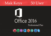 50 Benutzer Mitgliedstaat Office 2016 Pro plus Windows Mak License Keys Online Activated